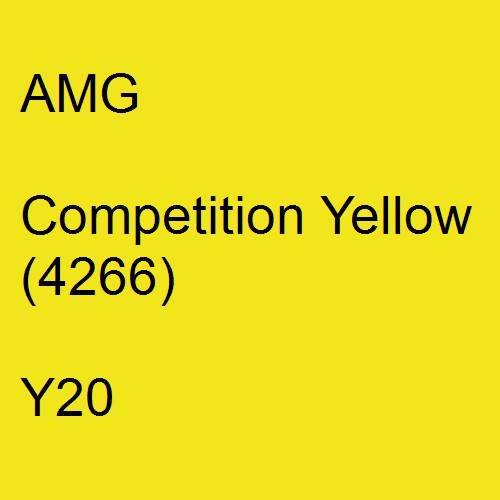 AMG, Competition Yellow (4266), Y20.